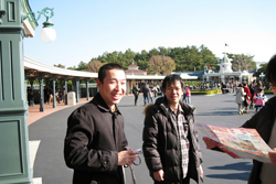 in 夢の国